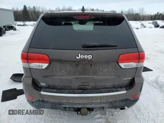 2017 Jeep Grand Cherokee Limited with VIN 1C4RJEBG3HC957258, listed as a Copart auction lot 45875215 with 117,381 mi miles and Salvage title. Bid and sale history available at DreamBid. Image 6.