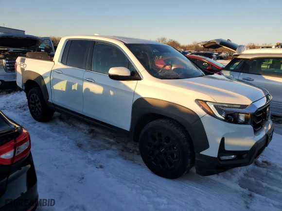 2022 Honda Ridgeline RTL-E with VIN 5FPYK3F76NB009014, listed as a Copart auction lot 87862985 with 67,937 mi miles and Salvage Title. Bid and sale history available at carsss.com. Image 4.