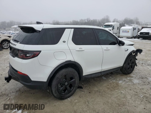 2022 Land Rover Discovery Sport S with VIN SALCJ2FX6NH911557, listed as a Copart auction lot 43249865 with 38,298 mi miles and Salvage Title. Bid and sale history available at carsss.com. Image 3.