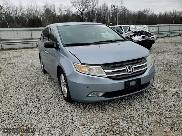 2012 Honda Odyssey Touring with VIN 5FNRL5H95CB026680, listed as a Copart auction lot 45538705 with 211,728 mi miles and Salvage Title. Bid and sale history available at carsss.com. Image 12.