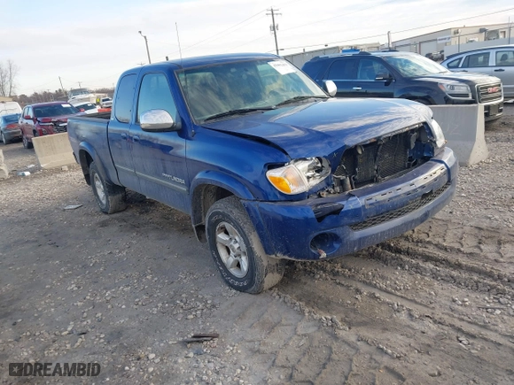 2005 Toyota Tundra SR5 with VIN 5TBBT44125S466245, listed as a IAAI auction lot 41681403 with 224,555 mi miles. Bid and sale history available at carsss.com. Image 1.