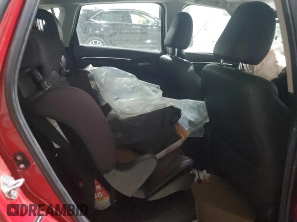 2015 Honda Fit EX-L with VIN 3HGGK5H86FM741938, listed as a Copart auction lot 48023625 with 0 mi miles and Salvage Title. Bid and sale history available at carsss.com. Image 10.