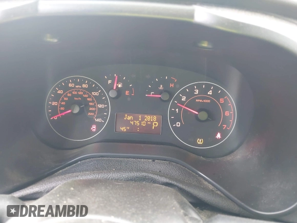 2018 Ram ProMaster City Cargo Van Tradesman SLT with VIN ZFBERFBB9J6J94445, listed as a IAAI auction lot 41340101 with 47,510 mi miles. Bid and sale history available at carsss.com. Image 7.