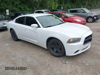2013 Dodge Charger Police z VIN 2C3CDXAT8DH538423, wystawiony jako IAAI lot #42520854 z przebiegiem 147 346 mil mil oraz . Historia ofert i sprzedaży dostępna na DreamBid. Obrazek 1.