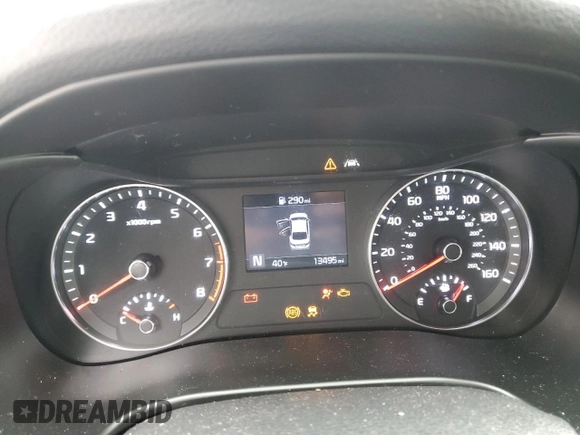 2021 Kia Forte LXS with VIN 3KPF24AD7ME375863, listed as a Copart auction lot 83383364 with 13,495 mi miles and Non repairable. Bid and sale history available at DreamBid. Image 9.