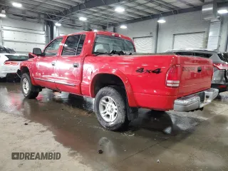 2004 Dodge Dakota SLT with VIN 1D7HG48N04S580548, listed as a Copart auction lot 82242294 with 146,500 mi miles and Salvage Title. Bid and sale history available at DreamBid. Image 2.