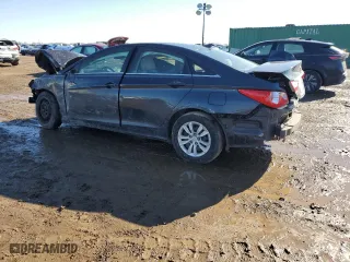 2012 Hyundai Sonata GLS PZEV with VIN 5NPEB4AC5CH455160, listed as a Copart auction lot 46829815 with 0 mi miles and Salvage Title. Bid and sale history available at carsss.com. Image 2.