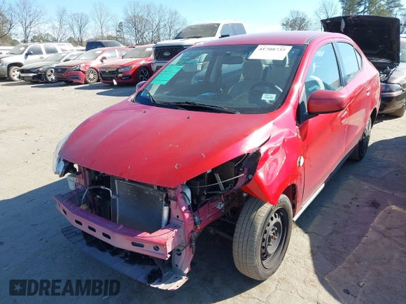 2020 Mitsubishi Mirage ES z VIN ML32F3FJ7LHF04887, wystawiony jako IAAI lot #41708735 z przebiegiem 72 512 mil mil oraz . Historia ofert i sprzedaży dostępna na DreamBid. Obrazek 2.