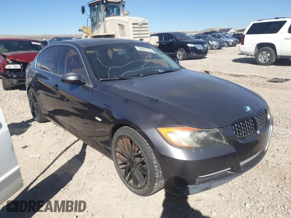 2007 BMW 3 Series 335i with VIN WBAVB73517VF50188, listed as a Copart auction lot 50447765 with 197,112 mi miles and Clean Title. Bid and sale history available at carsss.com. Image 4.