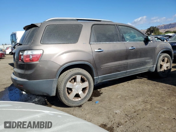 2007 GMC Acadia SLT with VIN 1GKER33767J141895, listed as a Copart auction lot 76595024 with 196,785 mi miles and Clean Title. Bid and sale history available at DreamBid. Image 3.