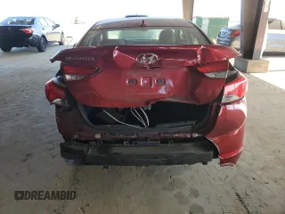 2014 Hyundai Elantra SE with VIN 5NPDH4AE7EH502722, listed as a Copart auction lot 61761715 with 74,791 mi miles and Salvage title. Bid and sale history available at DreamBid. Image 6.