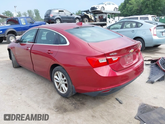 2018 Chevrolet Malibu LT with VIN 1G1ZD5ST1JF140386, listed as a IAAI auction lot 42668926 with 116,359 mi miles and . Bid and sale history available at DreamBid. Image 3.