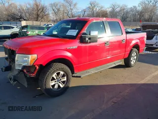 2012 Ford F-150 XL with VIN 1FTEW1CM6CKD07013, listed as a IAAI auction lot 41322499 with 184,291 mi miles. Bid and sale history available at carsss.com. Image 2.