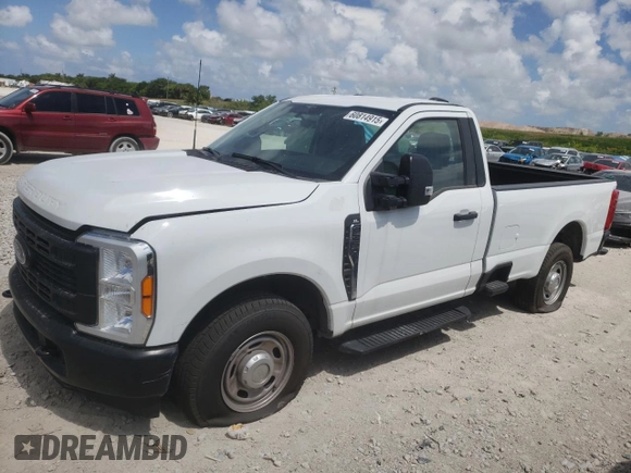 2023 Ford F-250 XL с VIN 1FTBF2AA9PED40870, выставлен на аукционе Copart как лот 60814915 с пробегом Не указан миль и На запчасти • Non repairable. История ставок и продаж доступна на DreamBid. Изображение 1.