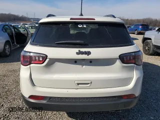 2021 Jeep Compass 80th Anniversary with VIN 3C4NJCEB7MT597400, listed as a Copart auction lot 41338215 with 78,247 mi miles and Salvage Title. Bid and sale history available at carsss.com. Image 6.