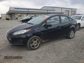 2017 Ford Fiesta SE with VIN 3FADP4BJ7HM109290, listed as a Copart auction lot 47012645 with 148,323 mi miles and Salvage Title. Bid and sale history available at carsss.com. Image 1.
