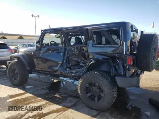 2016 Jeep Wrangler Unlimited 75th Anniversary with VIN 1C4BJWEG7GL113824, listed as a Copart auction lot 81372864 with 98,497 mi miles and Salvage title. Bid and sale history available at DreamBid. Image 2.