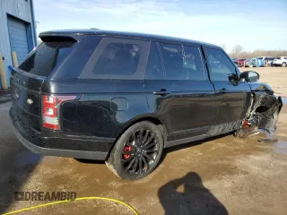2015 Land Rover Range Rover Supercharged with VIN SALGS3TF7FA209810, listed as a Copart auction lot 44446255 with 91,279 mi miles and Salvage title. Bid and sale history available at DreamBid. Image 3.