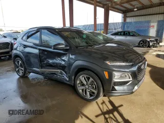 2020 Hyundai Kona Limited with VIN KM8K33A59LU493780, listed as a Copart auction lot 38136083 with 9,084 mi miles. Bid and sale history available at carsss.com. Image 4.