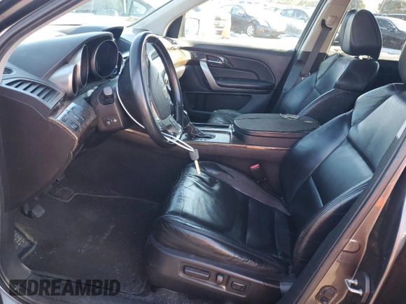 2012 Acura MDX Tech/Entertainment Pkg with VIN 2HNYD2H43CH512873, listed as a Copart auction lot 46310765 with 158,179 mi miles and Clean Title. Bid and sale history available at carsss.com. Image 7.
