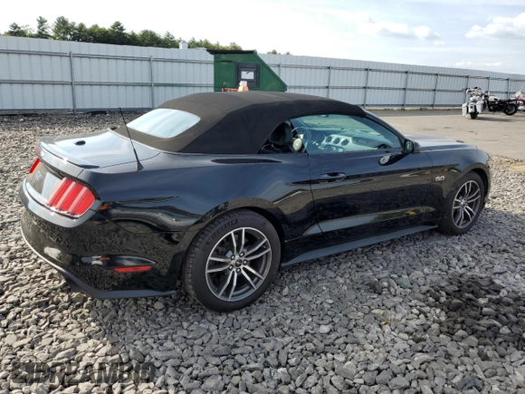 2017 Ford Mustang GT Premium with VIN 1FATP8FF4H5327203, listed as a Copart auction lot 83192564 with 71,736 mi miles and Salvage title. Bid and sale history available at DreamBid. Image 3.