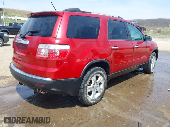 2012 GMC Acadia SL z VIN 1GKKRNED7CJ334052, wystawiony jako IAAI lot #42011373 z przebiegiem 134 260 mil mil oraz . Historia ofert i sprzedaży dostępna na DreamBid. Obrazek 4.