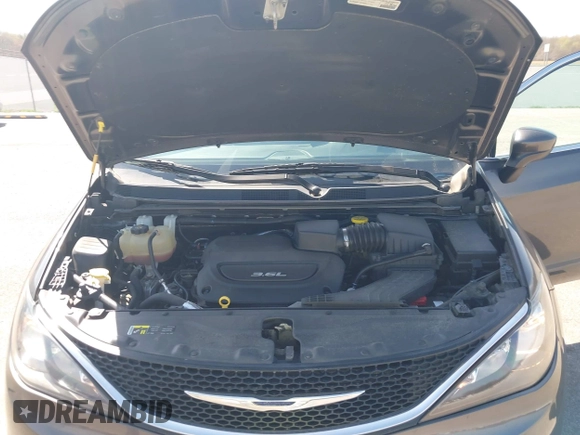 2017 Chrysler Pacifica Touring with VIN 2C4RC1DG0HR587782, listed as a IAAI auction lot 41954896 with 122,130 mi miles and . Bid and sale history available at DreamBid. Image 10.