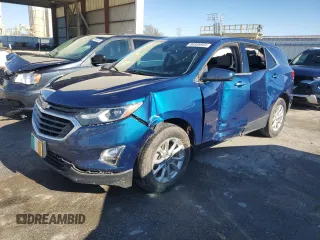 2020 Chevrolet Equinox LT with VIN 2GNAXJEV3L6240446, listed as a Copart auction lot 80395954 with 110,567 mi miles and Non repairable. Bid and sale history available at DreamBid. Image 1.