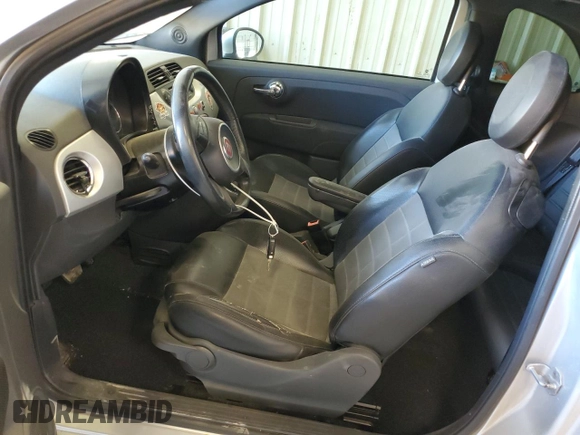 2013 FIAT 500 Sport with VIN 3C3CFFBR1DT709382, listed as a Copart auction lot 46302325 with 164,561 mi miles and Salvage Title. Bid and sale history available at carsss.com. Image 7.