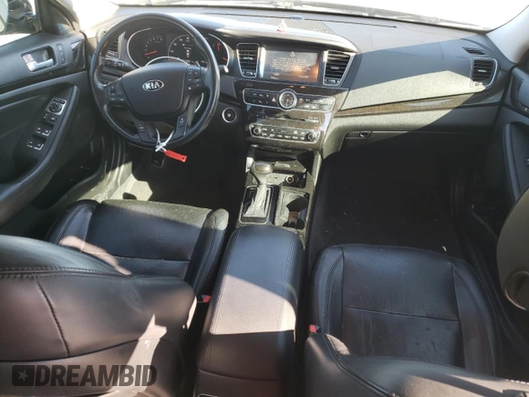 2014 Kia Cadenza Premium with VIN KNALN4D75E5134135, listed as a Copart auction lot 84601824 with 77,871 mi miles and Salvage Title. Bid and sale history available at carsss.com. Image 8.