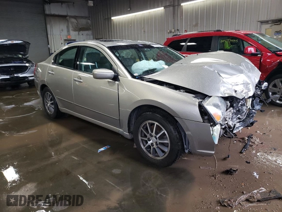 2005 Mitsubishi Galant LS with VIN 4A3AB56S25E023601, listed as a Copart auction lot 79272284 with 77,068 mi miles and Salvage Title. Bid and sale history available at carsss.com. Image 4.