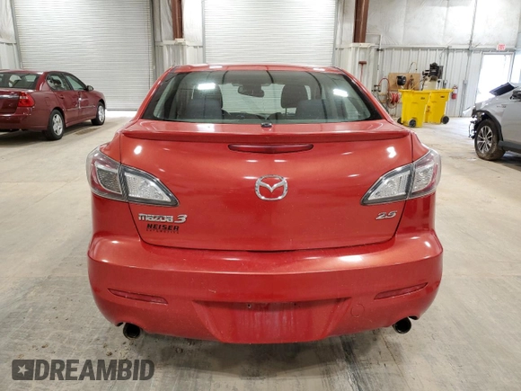 2010 Mazda 3 S Sport with VIN JM1BL1S53A1221344, listed as a Copart auction lot 50987055 with 185,336 mi miles and Non Repairable. Bid and sale history available at DreamBid. Image 6.