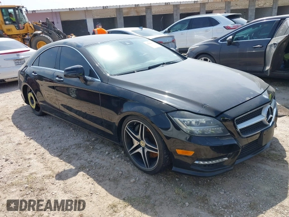 2013 Mercedes-Benz CLS-Class CLS 550 with VIN WDDLJ7DB9DA084503, listed as a IAAI auction lot 41928903 with 129,184 mi miles. Bid and sale history available at carsss.com. Image 1.