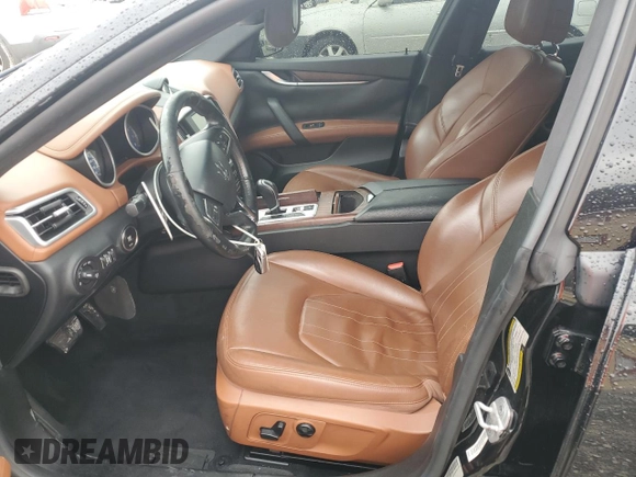 2016 Maserati Ghibli S with VIN ZAM57RSA9G1168795, listed as a Copart auction lot 56145895 with 77,864 mi miles and Salvage title. Bid and sale history available at DreamBid. Image 7.