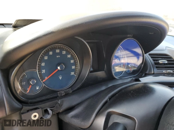2013 Maserati GranTurismo Sport with VIN ZAM45VLA1D0071343, listed as a Copart auction lot 78357974 with Not provided miles and Salvage title. Bid and sale history available at DreamBid. Image 9.