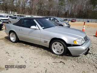 1999 Mercedes-Benz SL-Class with VIN WDBFA68F3XF182706, listed as a Copart auction lot 48736405 with 116,560 mi miles and Salvage Title. Bid and sale history available at carsss.com. Image 4.