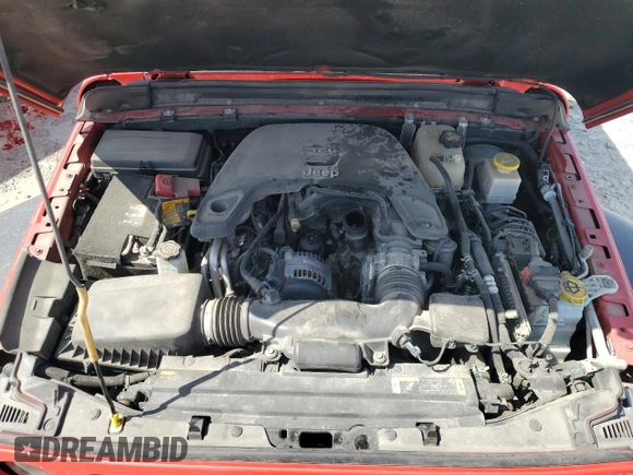 2021 Jeep Gladiator Sport S with VIN 1C6JJTAGXML540532, listed as a Copart auction lot 48422645 with 97,372 mi miles and Salvage title. Bid and sale history available at DreamBid. Image 11.