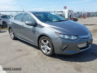 2017 Chevrolet Volt LT with VIN 1G1RA6S56HU110421, listed as a IAAI auction lot 42034738 with 41,927 mi miles. Bid and sale history available at carsss.com. Image 1.