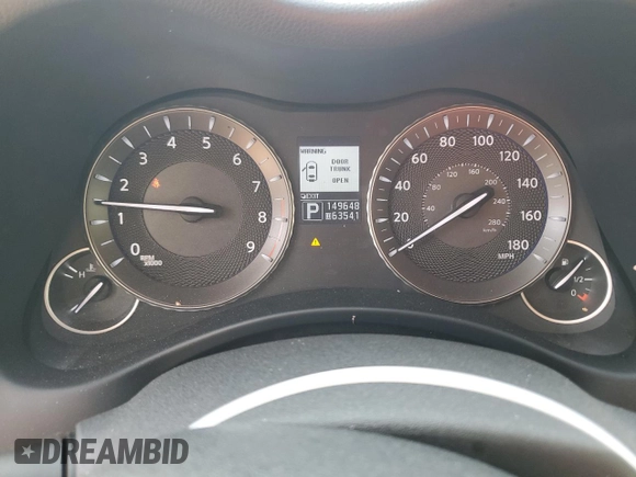 2012 Infiniti M37 with VIN JN1BY1AP6CM334908, listed as a Copart auction lot 48795855 with 149,648 mi miles and Salvage Title. Bid and sale history available at carsss.com. Image 9.