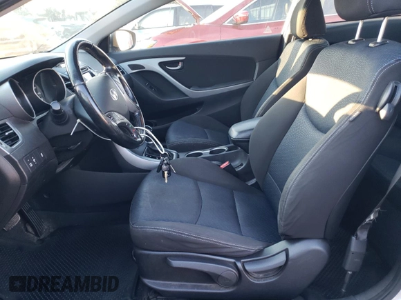 2014 Hyundai Elantra Coupe with VIN KMHDH6AH7EU028634, listed as a Copart auction lot 82925394 with 81,634 mi miles and Clean Title. Bid and sale history available at carsss.com. Image 7.