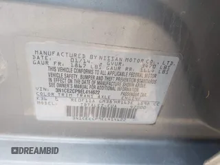 2014 Nissan Note S Plus с VIN 3N1CE2CP9EL414622, выставлен на аукционе IAAI как лот 42487348 с пробегом 172 704 миль миль и . История ставок и продаж доступна на DreamBid. Изображение 9.