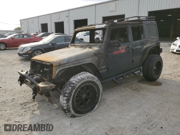 2015 Jeep Wrangler Unlimited Wrangler X z VIN 1C4BJWEG1FL686961, wystawiony jako Copart lot #49654945 z przebiegiem Nie podano mil oraz Nie do naprawy • Non repairable. Historia ofert i sprzedaży dostępna na DreamBid. Obrazek 1.