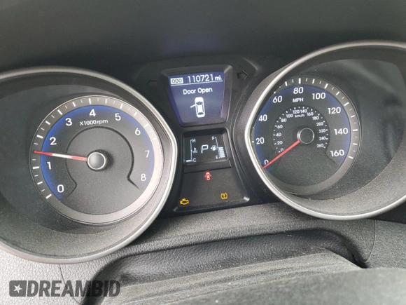 2013 Hyundai Elantra GT with VIN KMHD35LE3DU129180, listed as a Copart auction lot 76549354 with 110,721 mi miles and Clean Title. Bid and sale history available at carsss.com. Image 9.