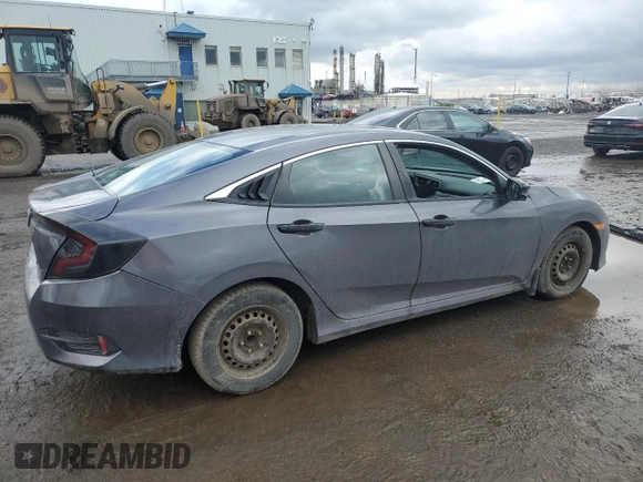 2017 Honda Civic EX with VIN 2HGFC2F88HH024789, listed as a Copart auction lot 50607845 with 106,199 mi miles and Salvage Title. Bid and sale history available at DreamBid. Image 3.