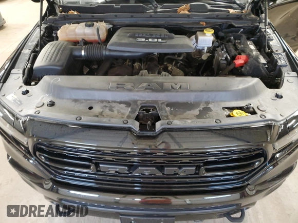 2022 Ram 1500 with VIN 1C6SRFPM1NN345727, listed as a Copart auction lot 79448554 with 41,775 mi miles and Salvage title. Bid and sale history available at DreamBid. Image 11.