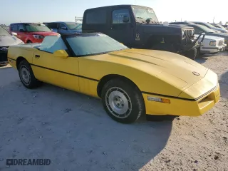 1986 Chevrolet Corvette with VIN 1G1YY6788G5905988, listed as a Copart auction lot 75084264 with 44,985 mi miles and Salvage Title. Bid and sale history available at carsss.com. Image 6.