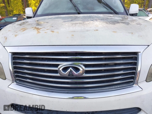 2012 Infiniti QX56 7-passenger with VIN JN8AZ2NF8C9517909, listed as a IAAI auction lot 41982636 with 186,422 mi miles and . Bid and sale history available at DreamBid. Image 10.