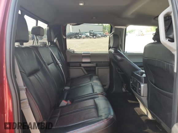 2018 Ford F-150 XL with VIN 1FTEW1EG6JFA90964, listed as a Copart auction lot 59808695 with 144,626 mi miles and Salvage title. Bid and sale history available at DreamBid. Image 10.