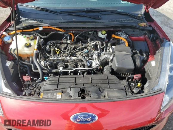 2020 Ford Escape SE Sport Hybrid with VIN 1FMCU9BZ4LUB54527, listed as a Copart auction lot 57207305 with 76,628 mi miles and Salvage title. Bid and sale history available at DreamBid. Image 12.