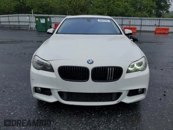 2014 BMW 5 Series 535d xDrive with VIN WBAFV3C52ED684275, listed as a Copart auction lot 58076785 with 90,395 mi miles and Salvage title. Bid and sale history available at DreamBid. Image 5.